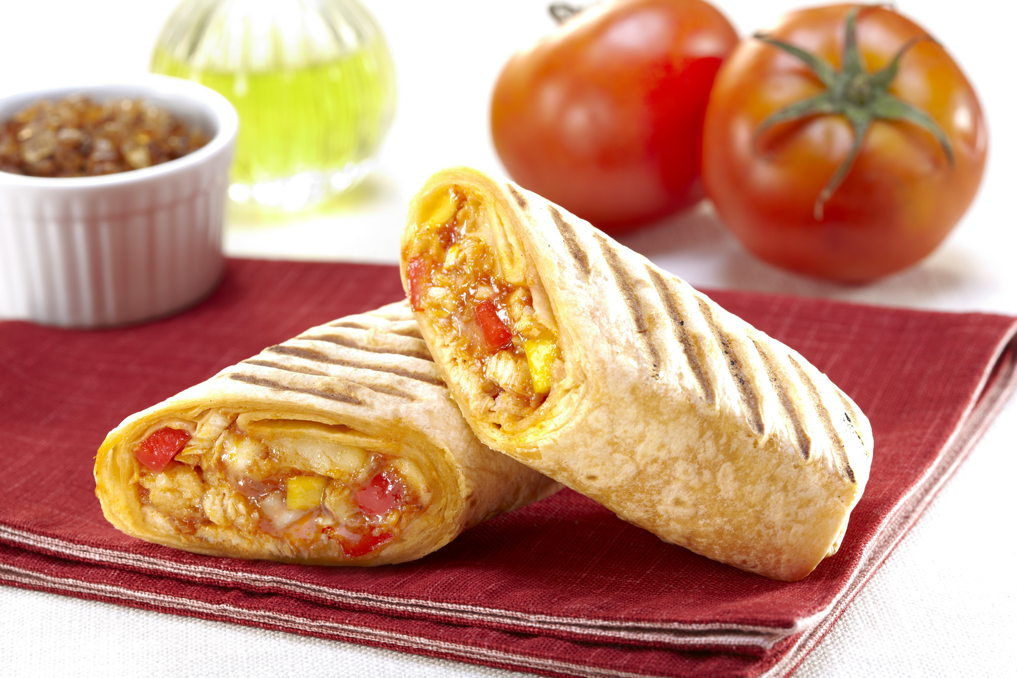 Chicken-salsa-wrap